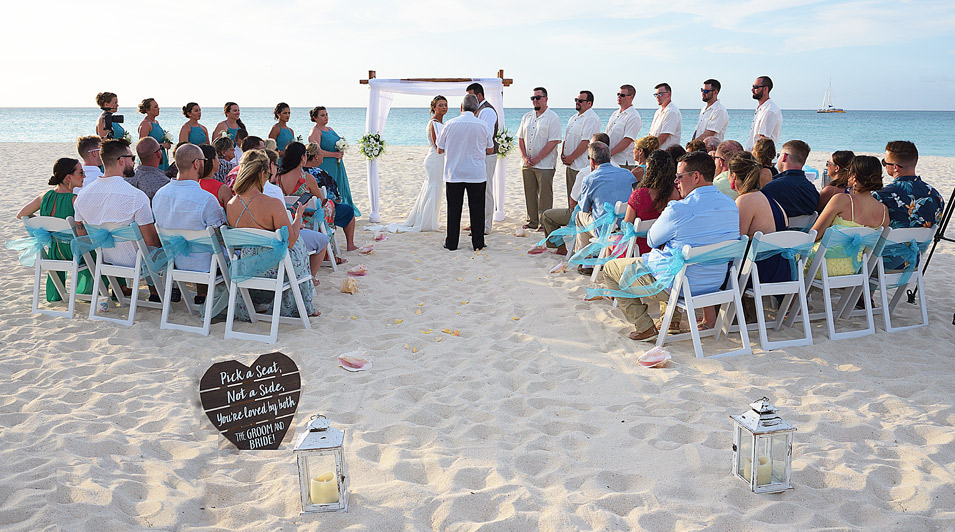 Aruba Beach Wedding Ceremony 2021